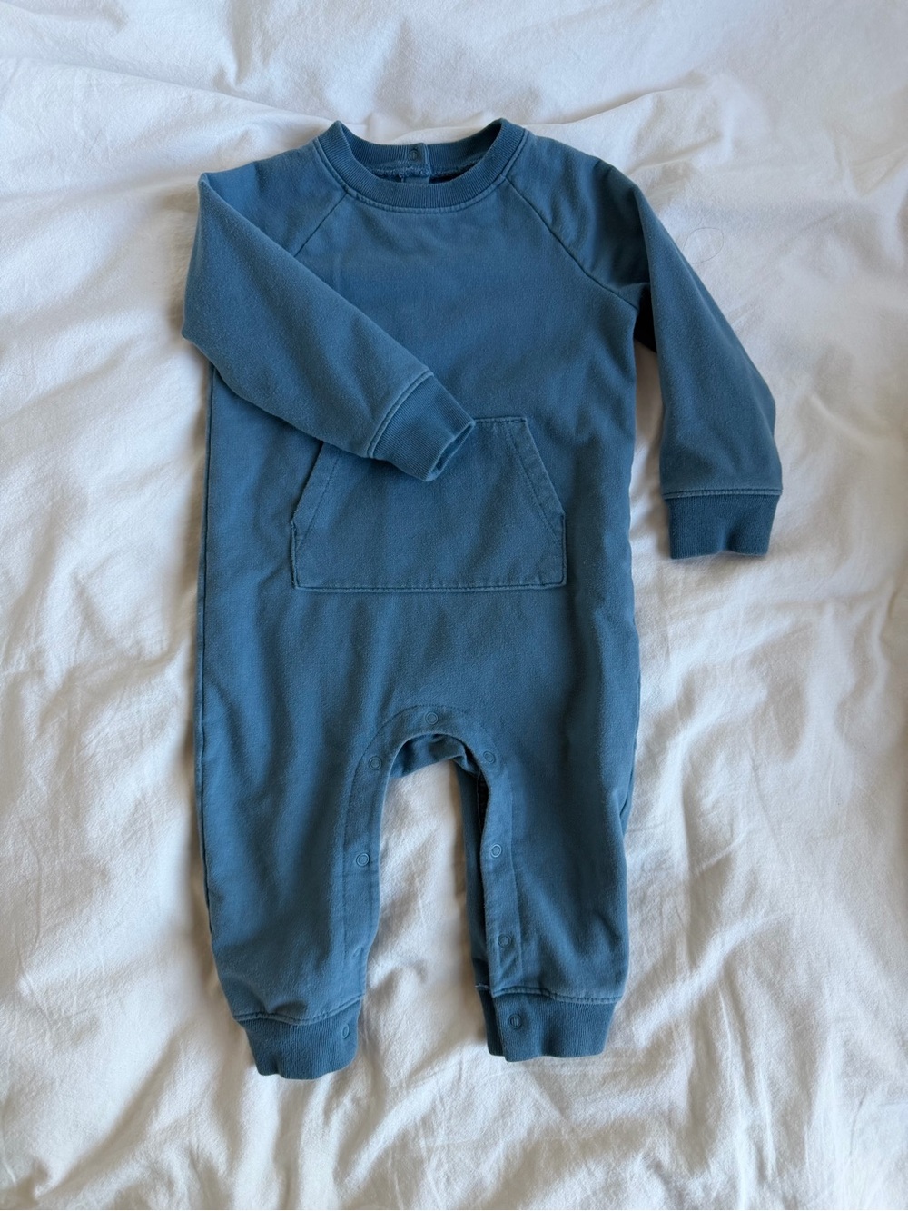 Primary 6-12 month sweatshirt romper